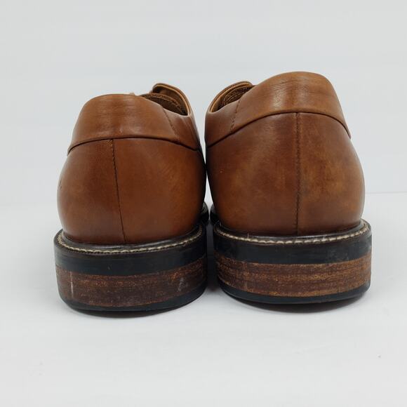 Cole Haan Warren Mens Size 12 Brown Leather Dress Cap Toe Oxford Shoes C20153 - Picture 7 of 14